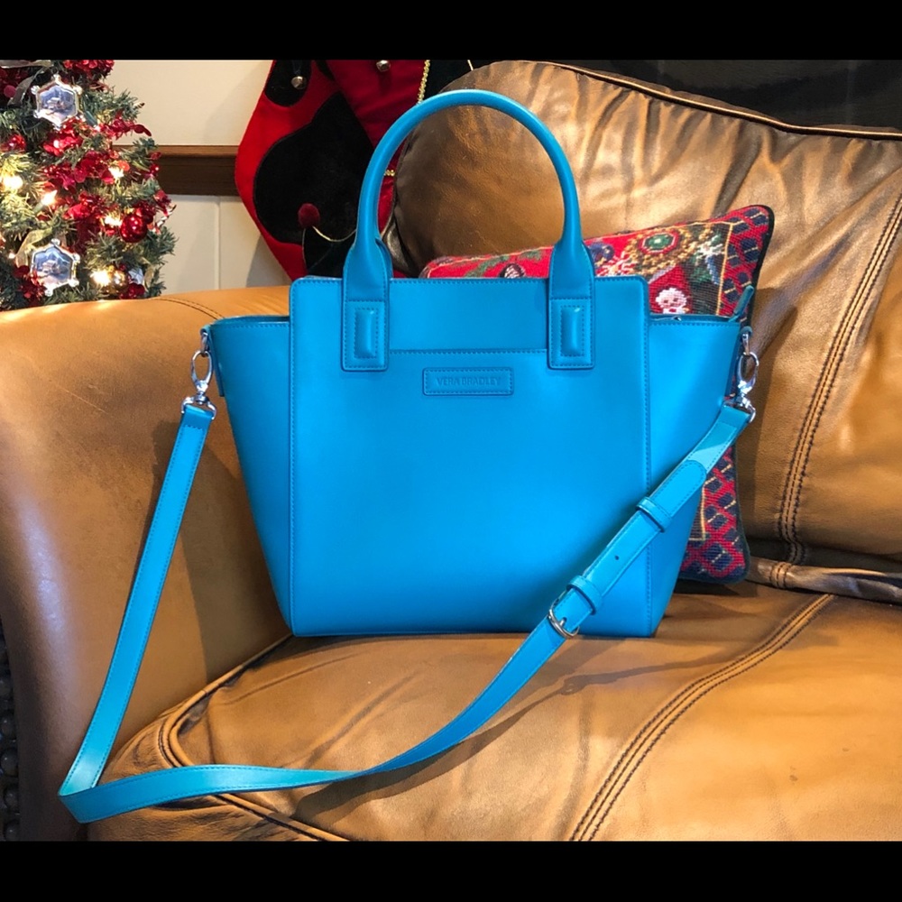 Vera Bradley Handbag-Great color-Turqu/Teal NWOT